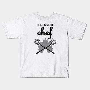 Head S'more Chef Kids T-Shirt